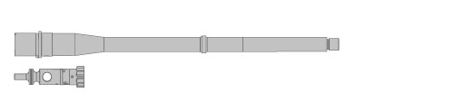 16" length ● 1:10 twist ● light contour