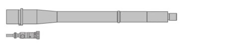 11.5" length ● 1:7 twist ● light contour